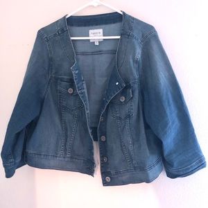 Torrid Cropped Jean Jacket
